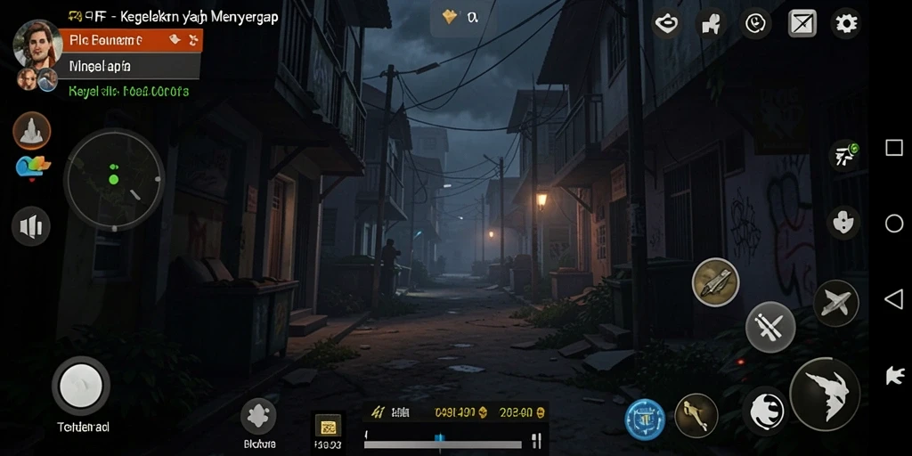 Gameplay menegangkan penuh dengan unsur horror yang mengerikan.