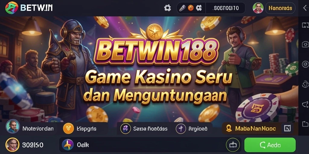 Gameplay seru di BETWIN188 yang menampilkan pengalaman kasino nyata.