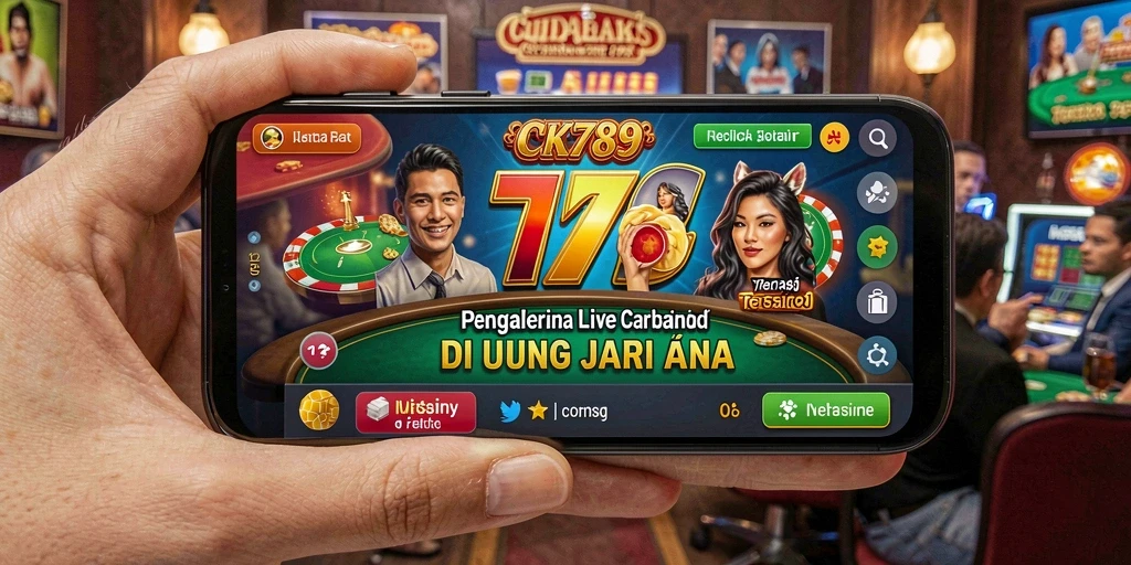 Gameplay Live Casino yang menarik dan interaktif di CK789.