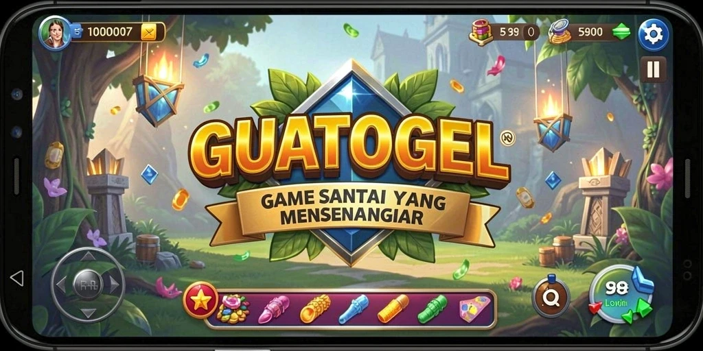 Tampilan luar biasa dari gameplay GUATOGEL yang santai.