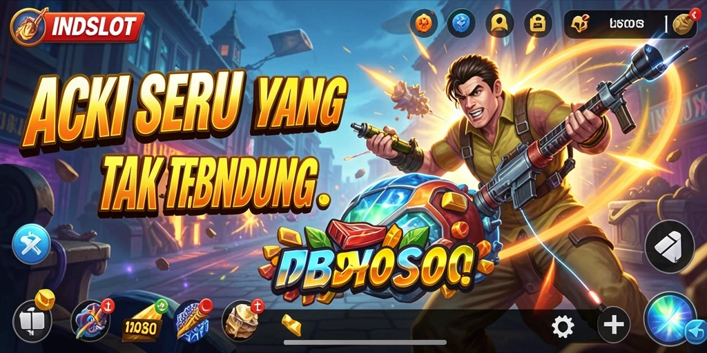Gameplay seru INDSLOT yang penuh aksi dan tantangan.