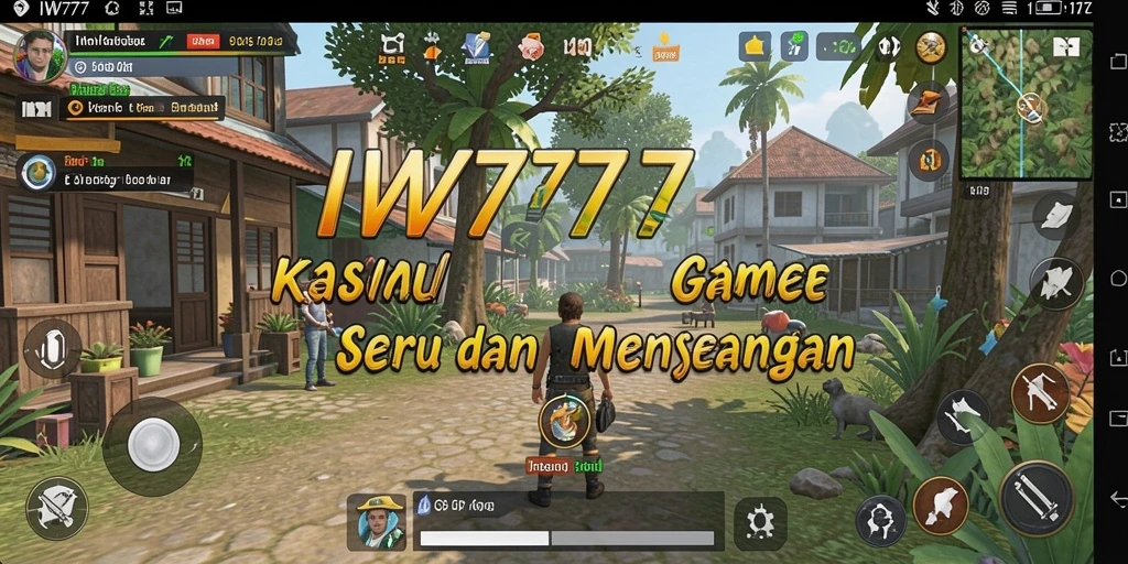 Tampilan permainan IW777 yang cerah dan menarik.