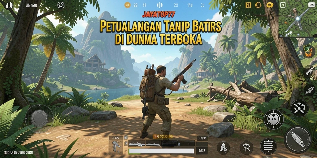 Screenshot gameplay Open World menampilkan eksplorasi yang mendalam.