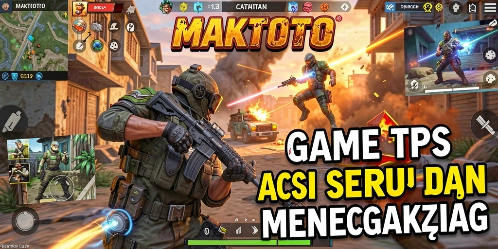 Gameplay MAKTOTO menampilkan aksi pertarungan yang intens dan strategis.
