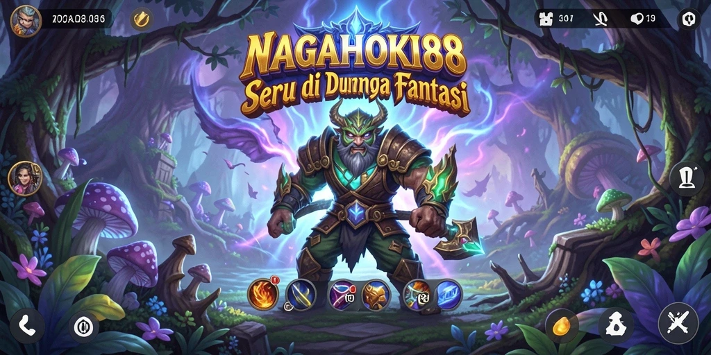 Tampilan gameplay <strong>NAGAHOKI88</strong> yang menakjubkan dengan berbagai karakter petualang.