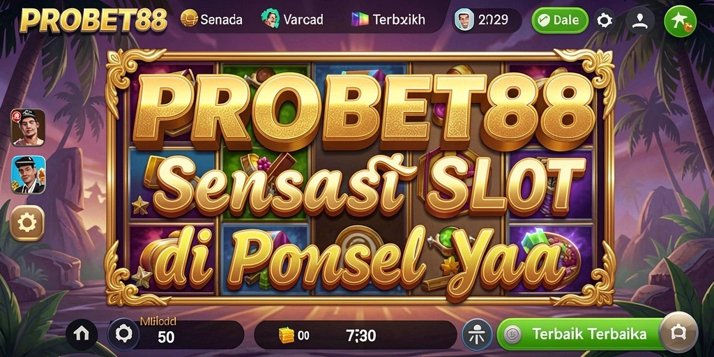 Tampilan menawan dari gameplay Slot di PROBET88.