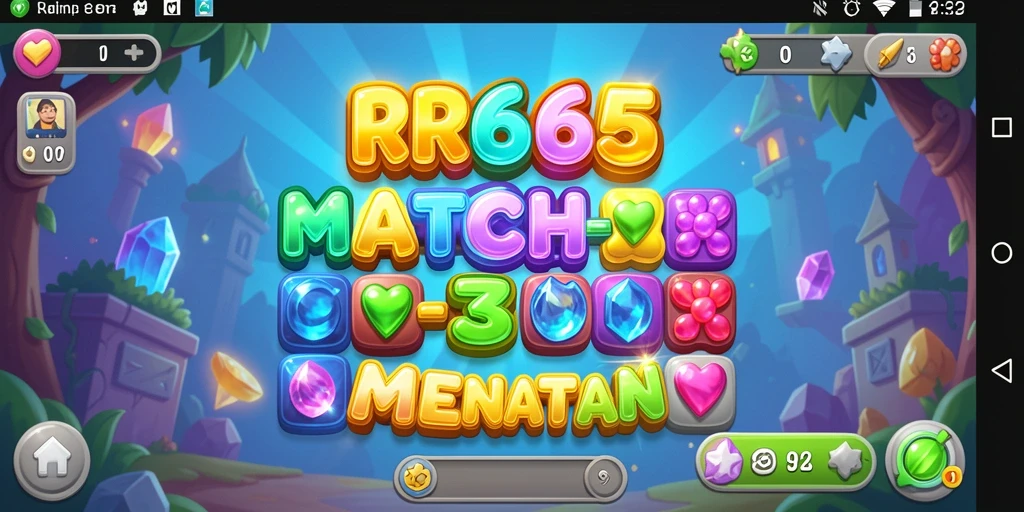 Tampilan gameplay seru dan menantang di RR666.