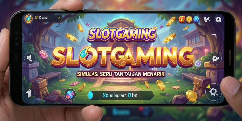 Tampilan seru gameplay SLOTGAMING dengan berbagai slot menarik.