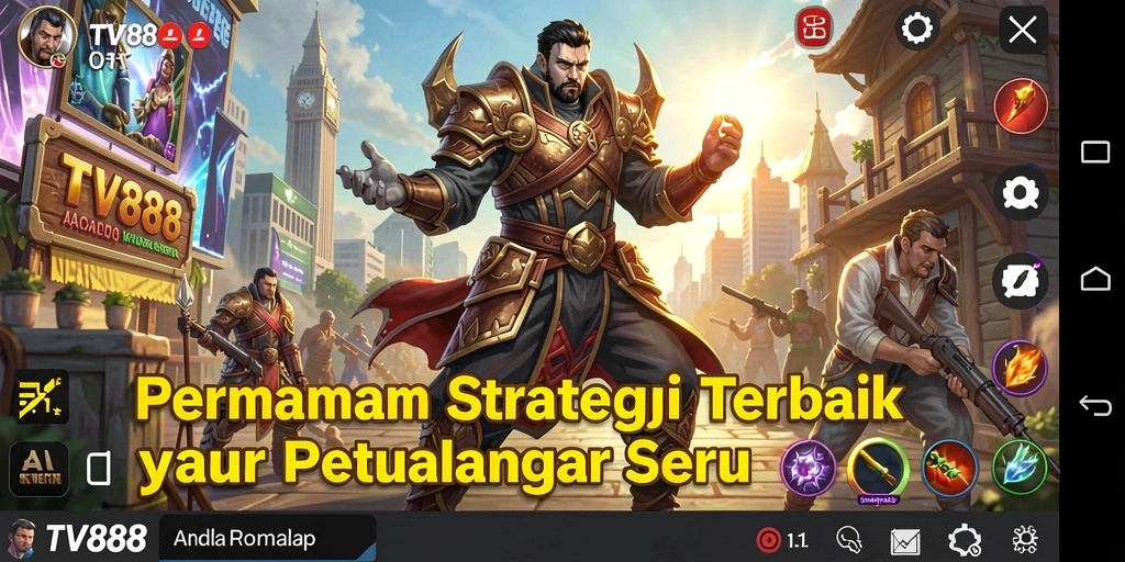 Tampilan gameplay menakjubkan dari TV888 yang menarik perhatian.