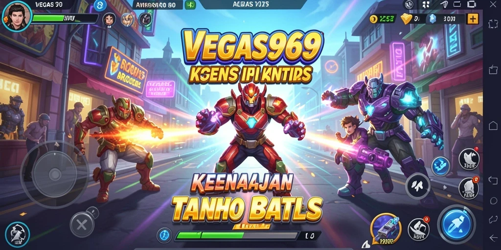 Tampilan gameplay seru dari VEGAS969 yang mengasyikkan.